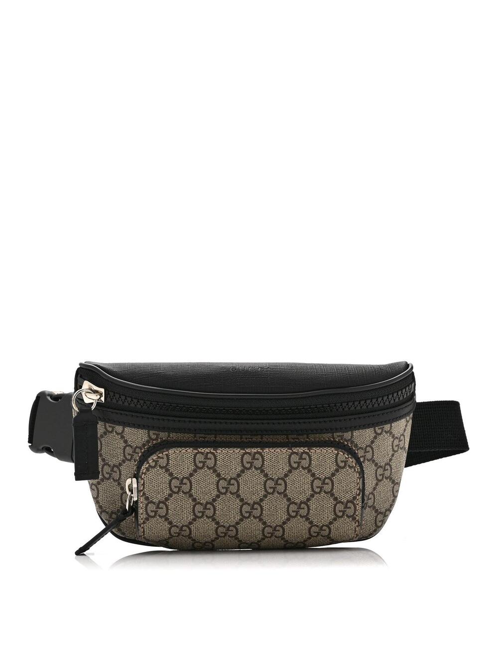 Gucci Gg Supreme Belt Bag Black #365966G89B
